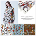 Polyester Fashion Printed Garment Fabric Home Textile Fabric